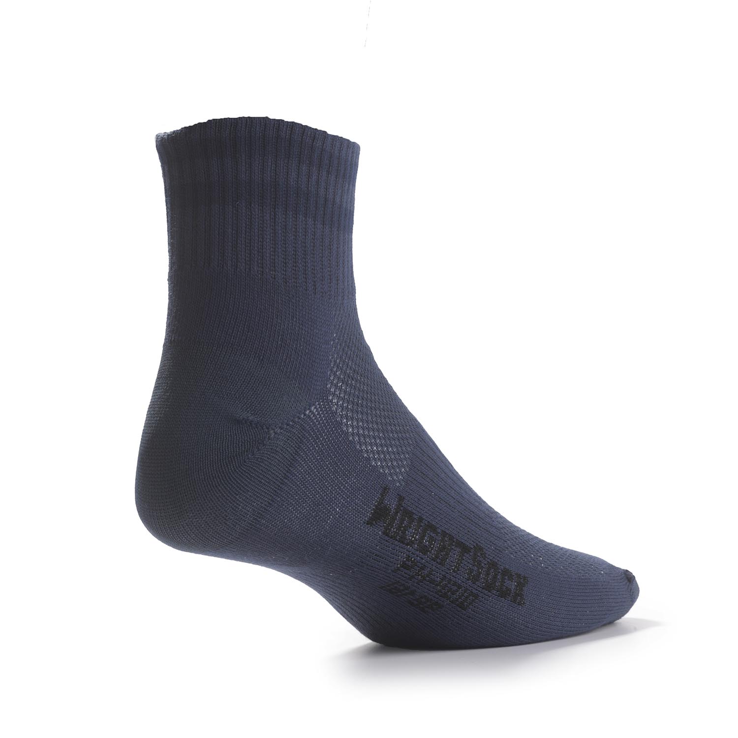 Blue Wrightsock Cushioned DLX Ankle - L